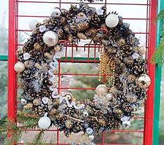 Венок на Рождество