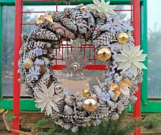 Венок на Рождество